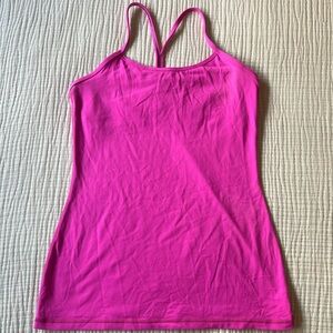 lululemon athletica Hot Pink Strappy Tank
